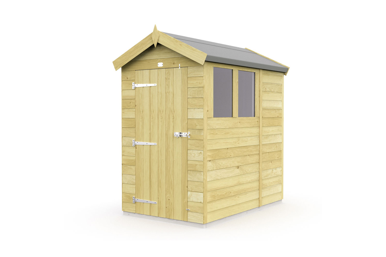 4ft x 7ft Apex Shed