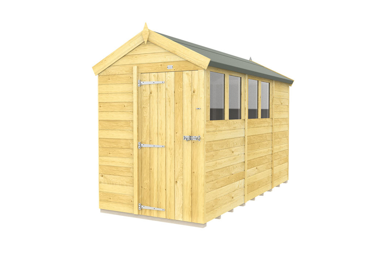 5ft x 11ft Apex Shed