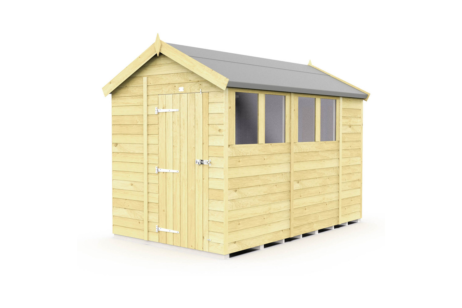 7ft x 10ft Apex Shed