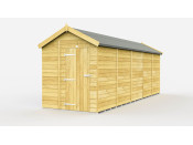 7ft x 20ft Apex Shed
