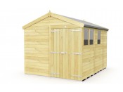8ft x 9ft Apex Shed