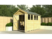 4ft x 13ft Apex Shed