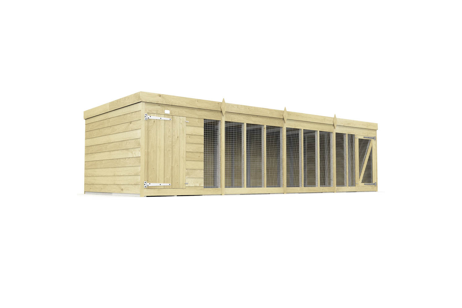 16ft x 6ft Dog Kennel and Run