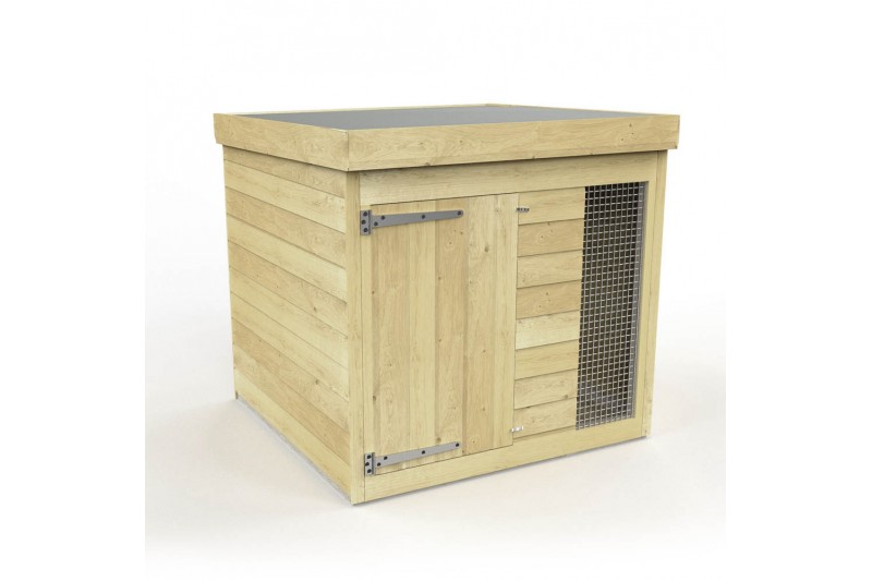 4ft x 4ft Dog Kennel and Run