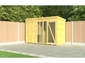 8ft X 4ft Dog Kennel and Run Full Height