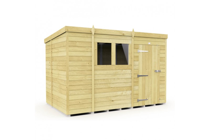 10ft x 6ft Pent Shed