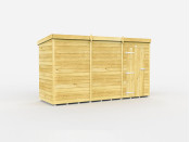 12ft x 4ft Pent Shed