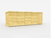20ft x 4ft Pent Shed
