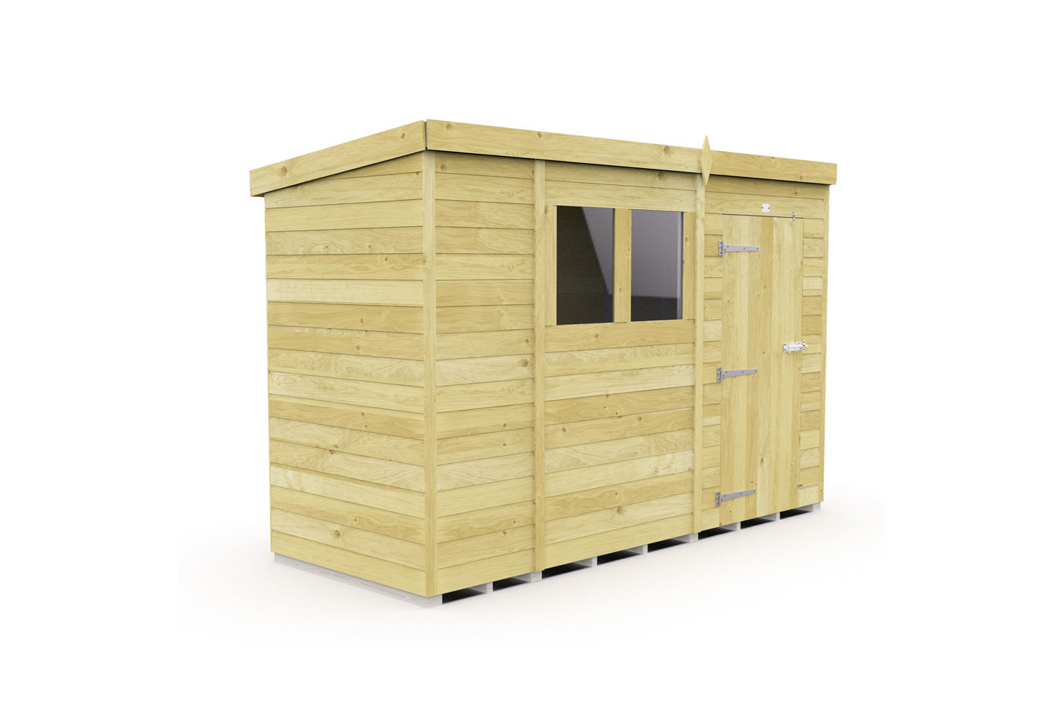 11ft x 4ft Pent Shed