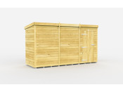 11ft x 4ft Pent Shed