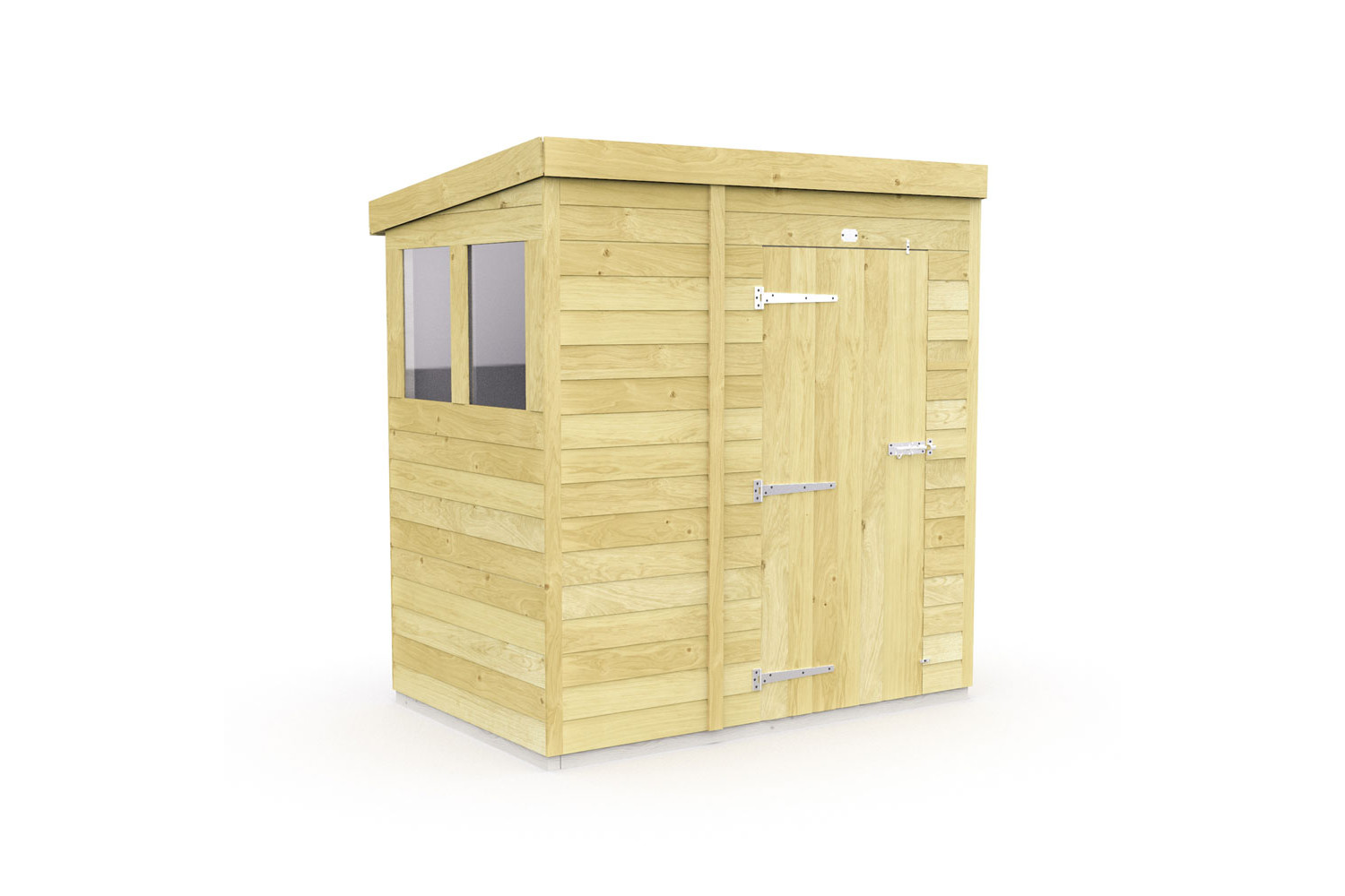 5ft x 4ft Pent Shed