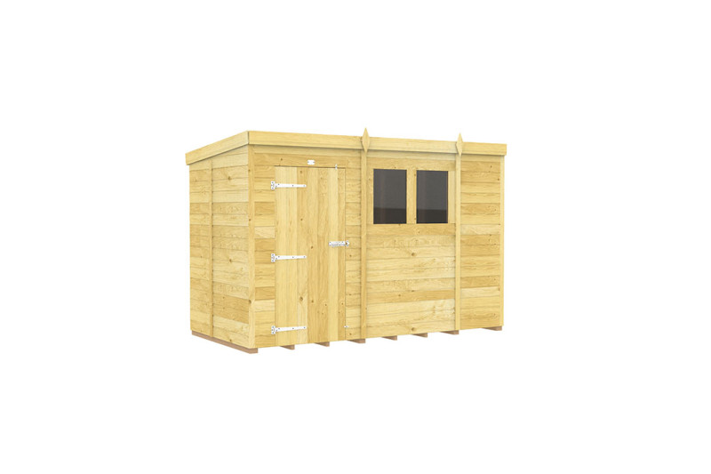 10ft x 5ft Pent Shed