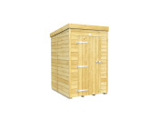 4ft x 5ft Pent Shed