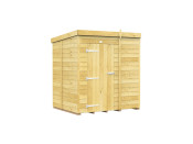 6ft x 5ft Pent Shed