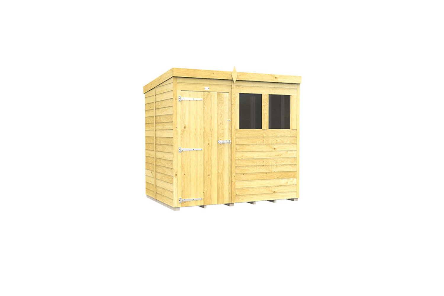 7ft x 5ft Pent Shed