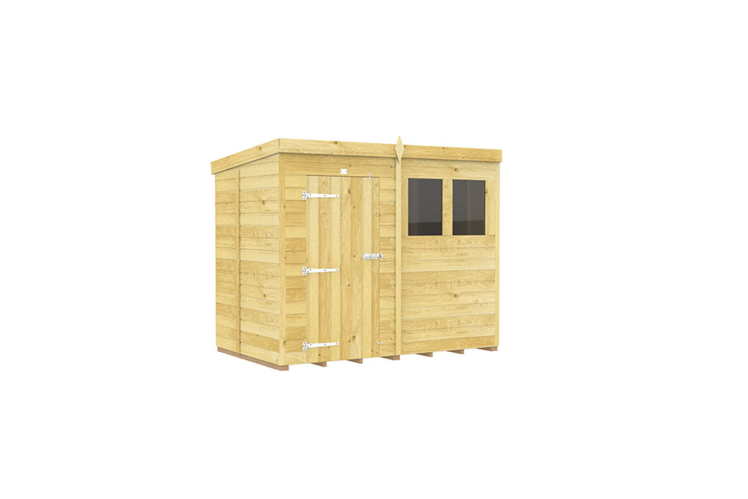 8ft x 5ft Pent Shed