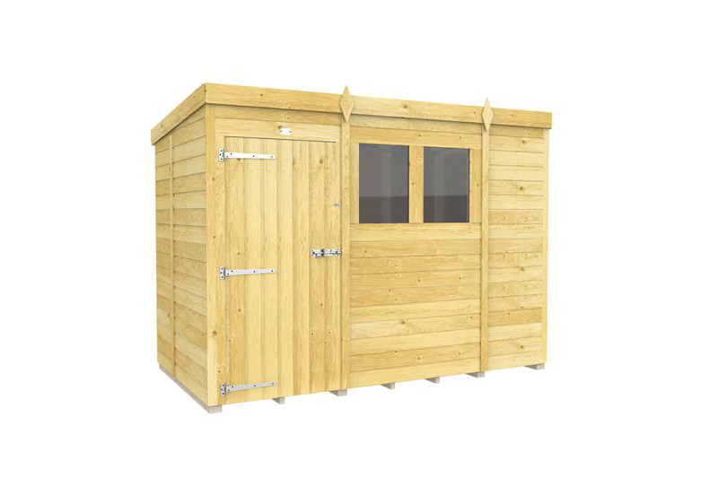 9ft x 5ft Pent Shed