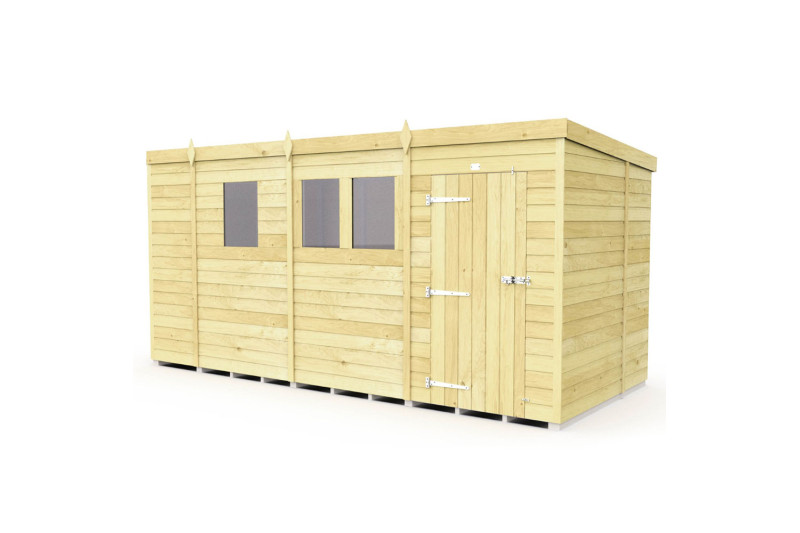 13ft x 6ft Pent Shed