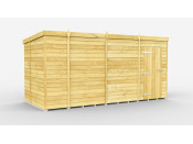 11ft x 6ft Pent Shed