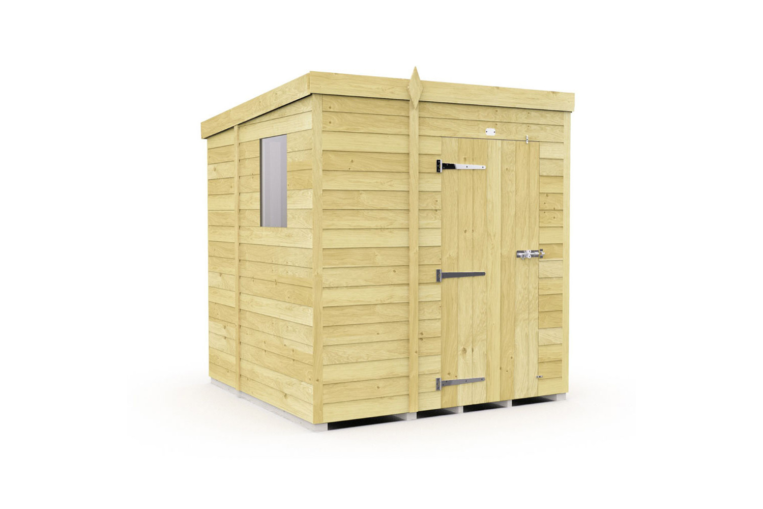 5ft x 6ft Pent Shed