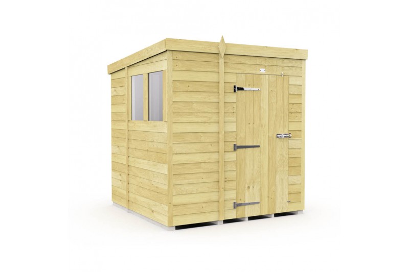 6ft x 6ft Pent Shed