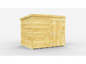 5ft x 6ft Pent Shed