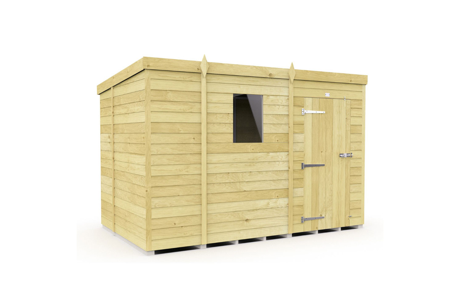 9ft x 6ft Pent Shed