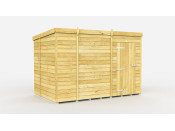 7ft x 6ft Pent Shed