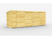 17ft x 7ft Pent Shed