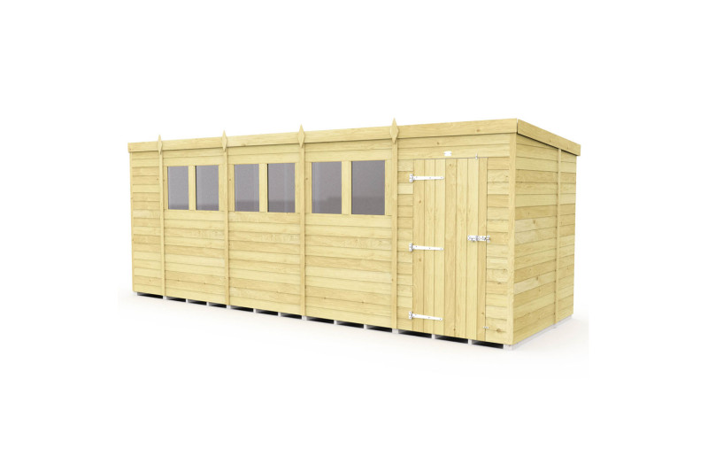 19ft x 7ft Pent Shed 19ft x 7ft Pent Shed