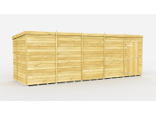 19ft x 7ft Pent Shed