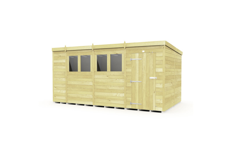 15ft x 8ft Pent Shed 15ft x 8ft Pent Shed