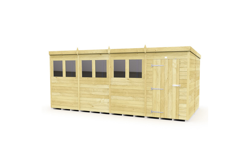 16ft x 8ft Pent Shed 16ft x 8ft Pent Shed