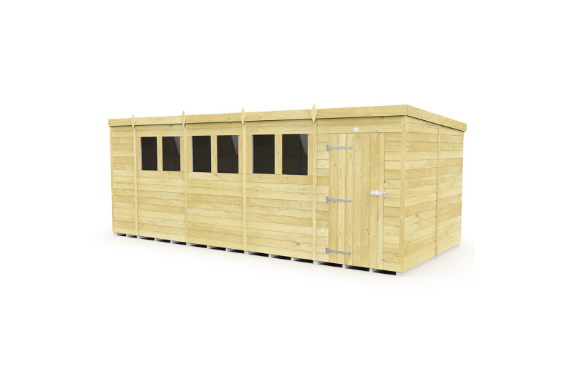 18ft x 8ft Pent Shed 18ft x 8ft Pent Shed