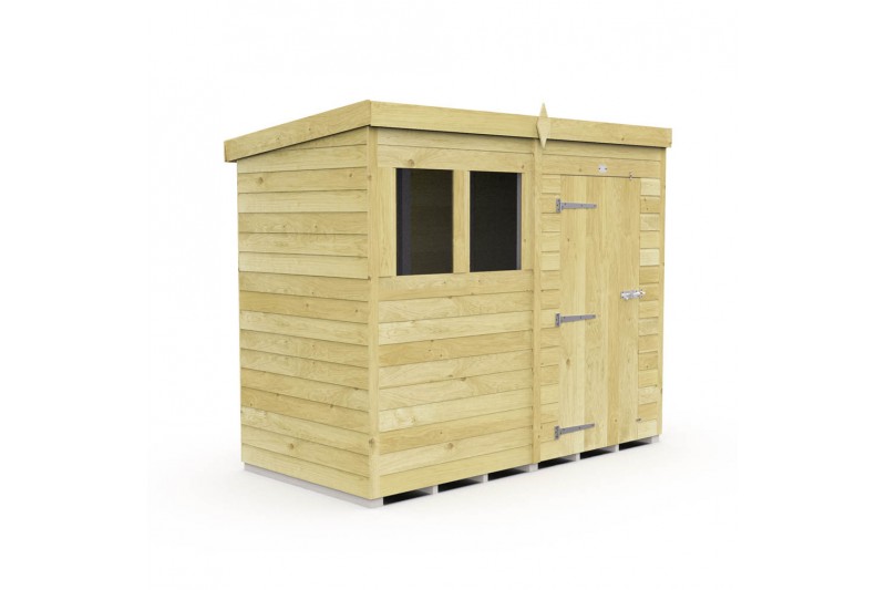 8ft x 4ft Pent Shed