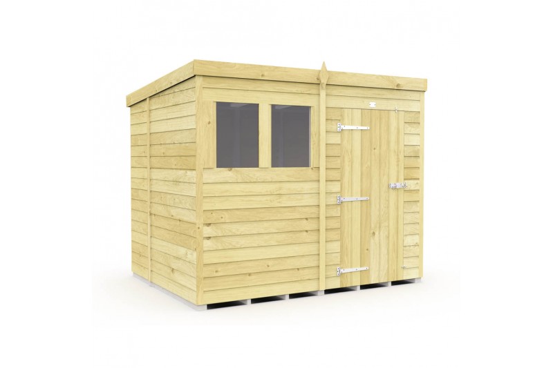 8ft x 6ft Pent Shed