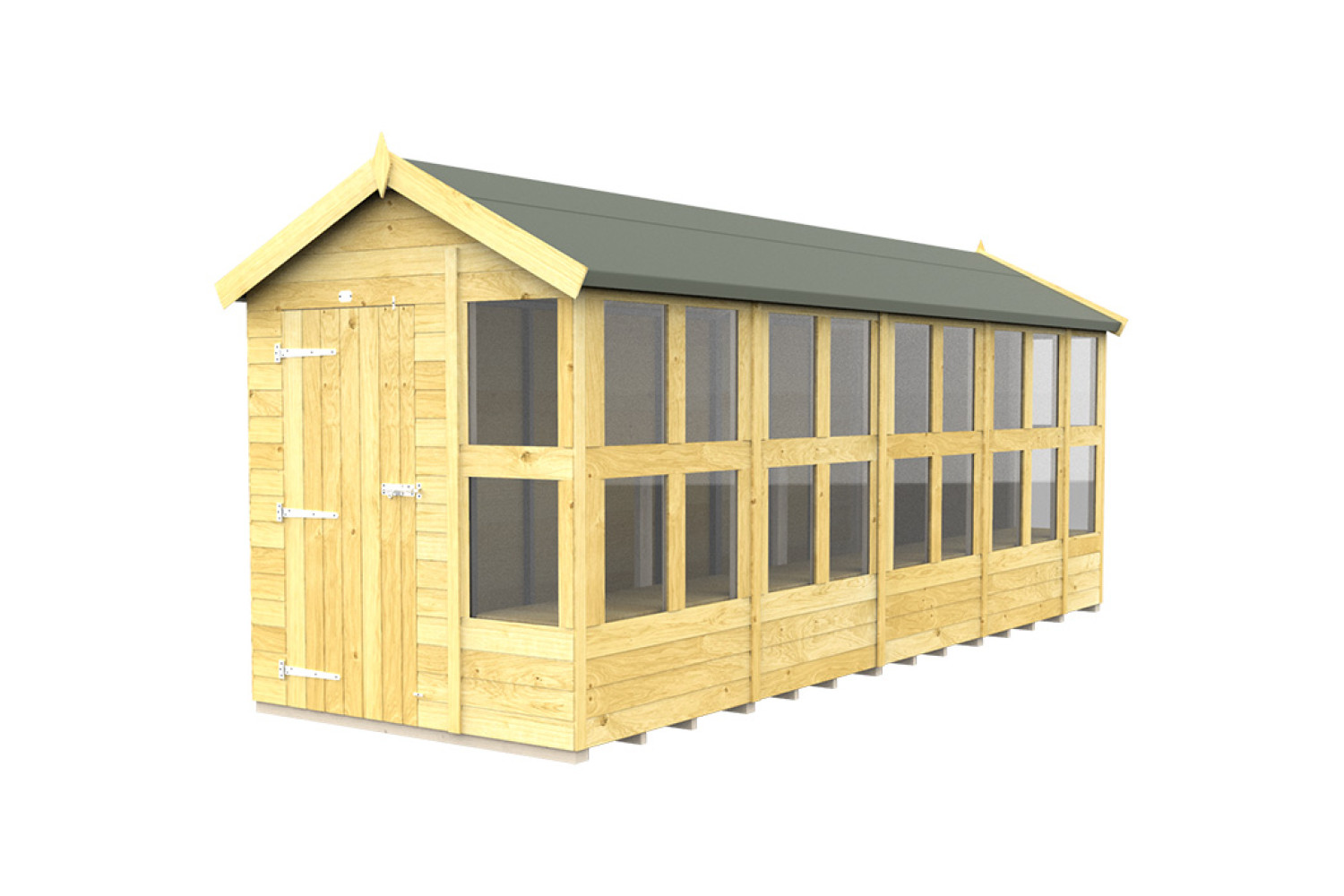 18ft x 6ft Apex Potting Shed