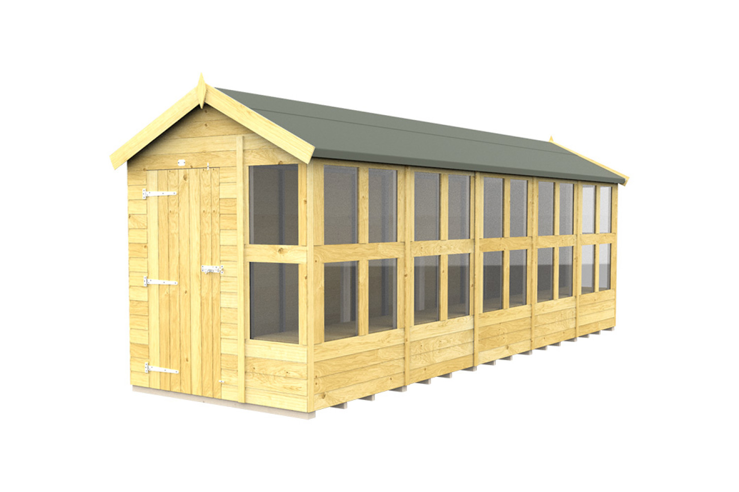 20ft x 6ft Apex Potting Shed
