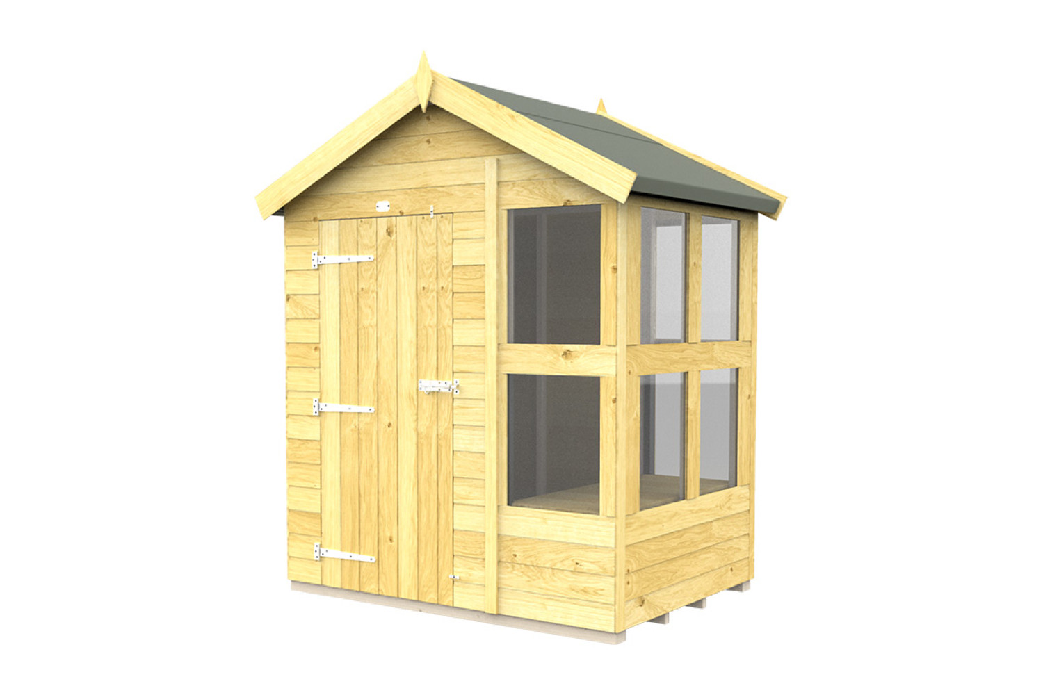 6ft x 4ft Apex Potting Shed