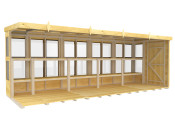 18ft x 6ft Pent Potting Shed