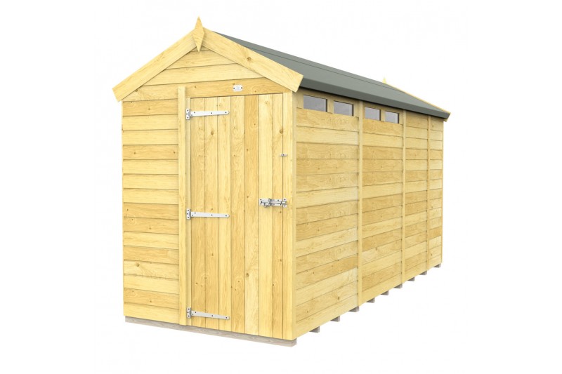 5ft x 13ft Apex Security Shed