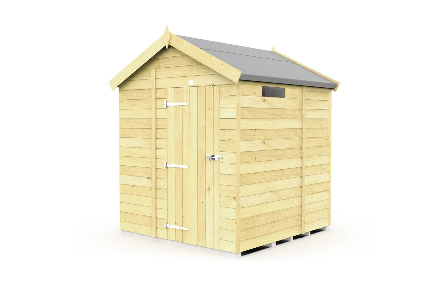 6ft x 5ft Apex Security Shed