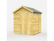 6ft x 6ft Apex Security Shed
