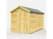 7ft x 12ft Apex Security Shed