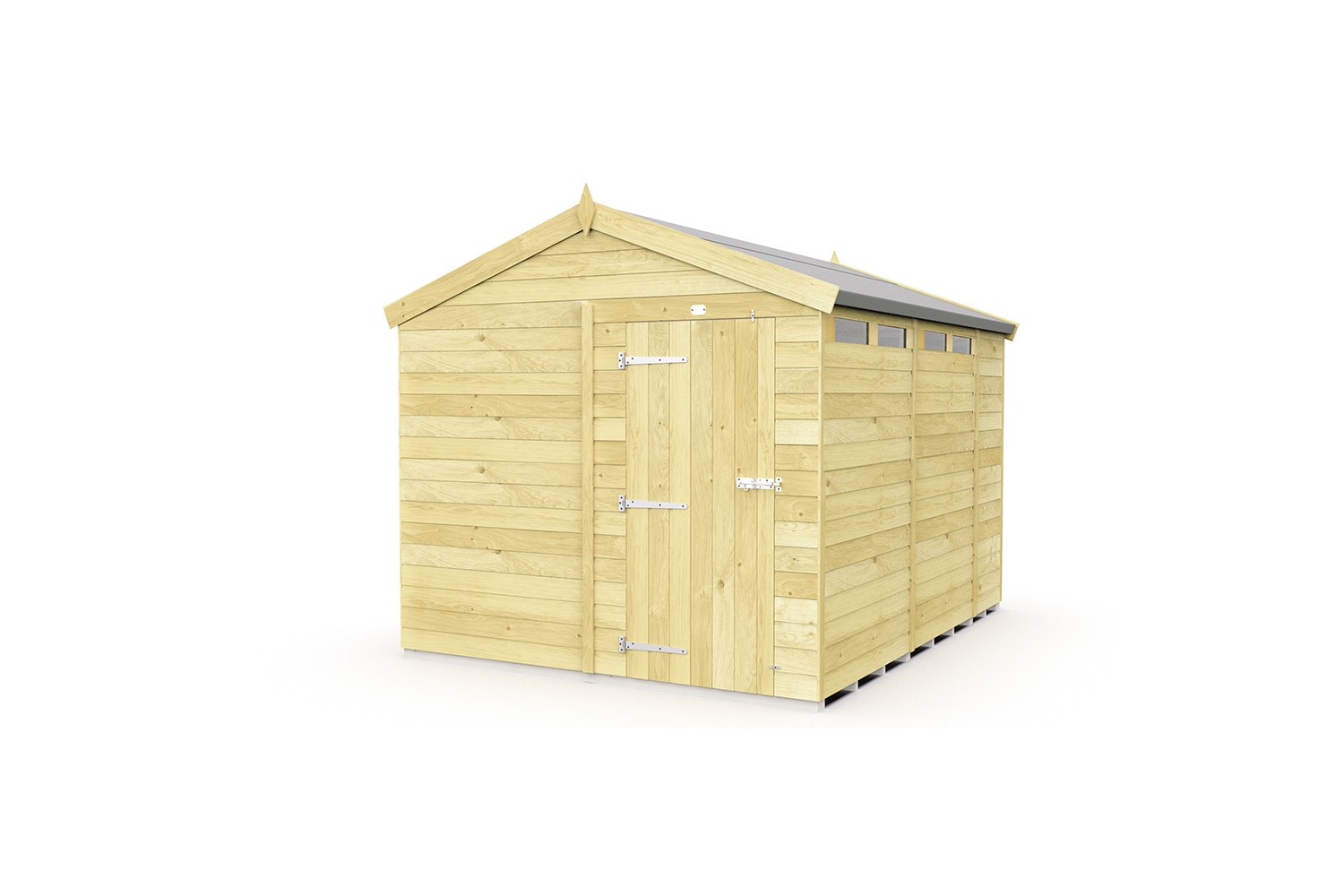 8ft x 11ft Apex Security Shed