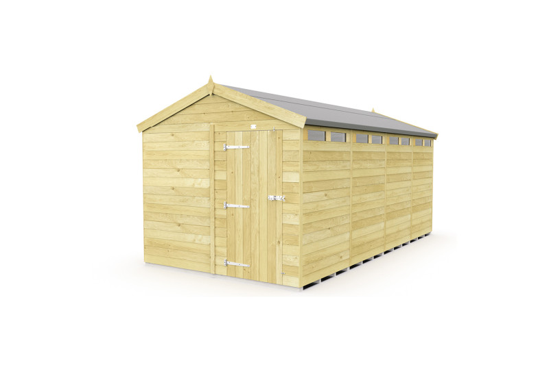 8ft x 16ft Apex Security Shed 8ft x 16ft Apex Security Shed
