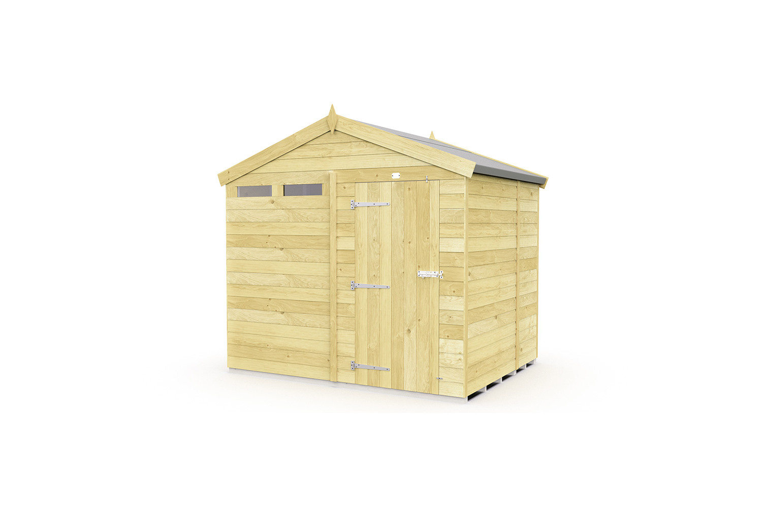 8ft x 5ft Apex Security Shed