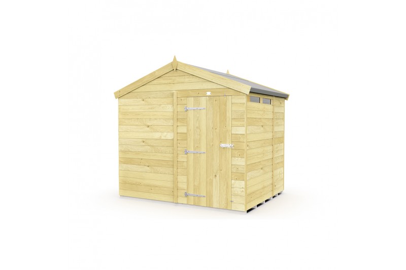 8ft x 6ft Apex Security Shed