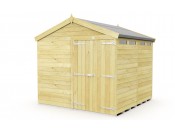 8ft x 8ft Apex Security Shed