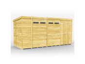 14ft x 6ft Pent Security Shed